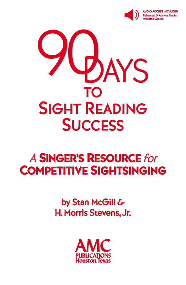 Book Cover: 90 Days to Sight Reading Success