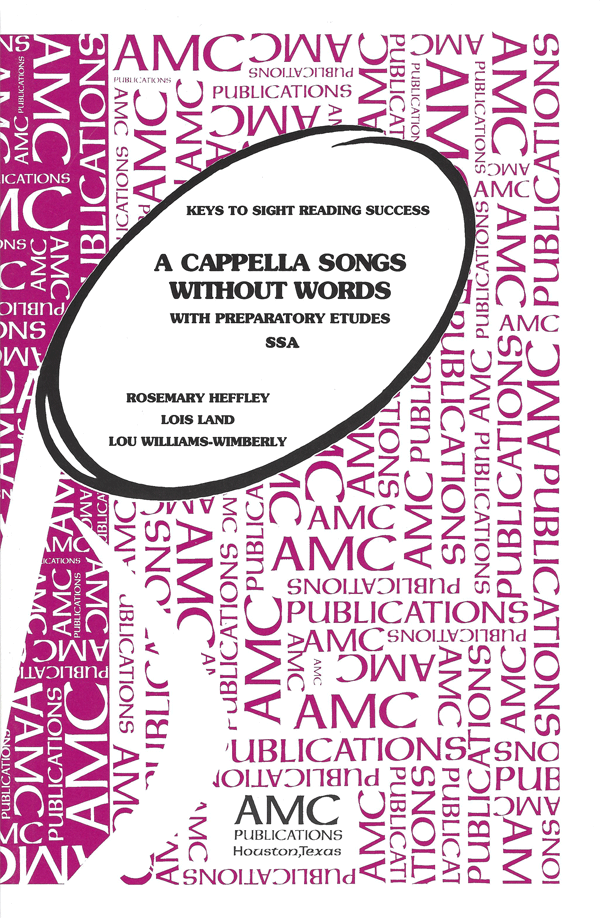 Book Cover: A Cappella Songs Without Words SSA