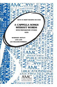 Book Cover: A Cappella Songs Without Words SATB