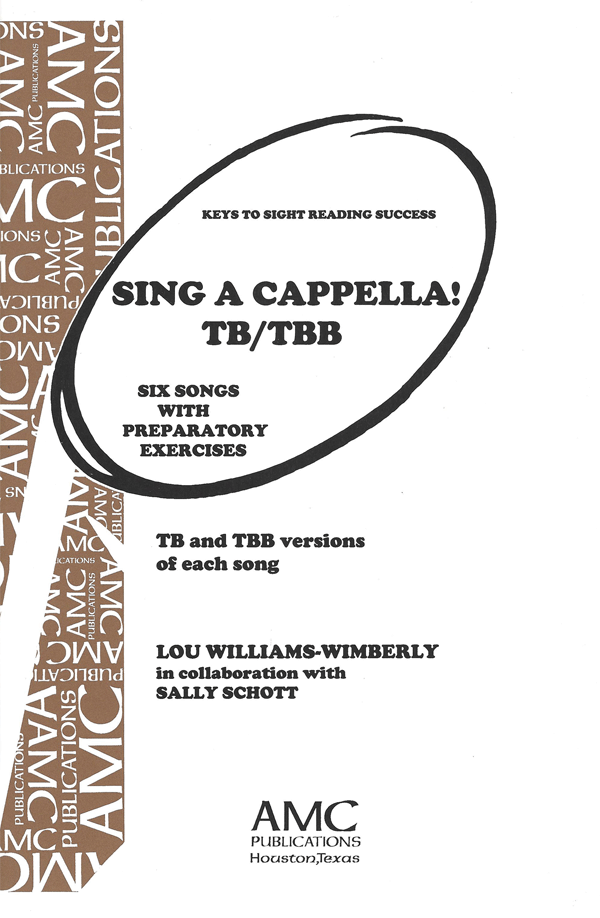 Book Cover: Sing a Cappella! TB/TBB